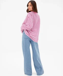 Blakely Sasha Stripe Pink Shirts 2