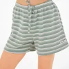 Blakely Soft Stripe Waffle Shorts