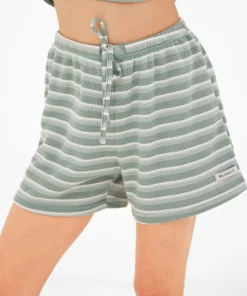 Blakely Soft Stripe Waffle Shorts