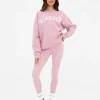 Blakely Soft Waffle Cardigan Pink Jumper