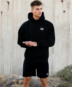 Blakely Track Active Black Hoodie