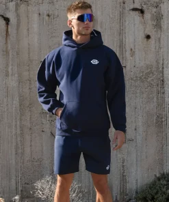 Blakely Track Active Navy Hoodie